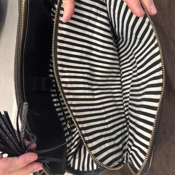 Kate Spade Textured Black Satchel - Picture 3 of 4